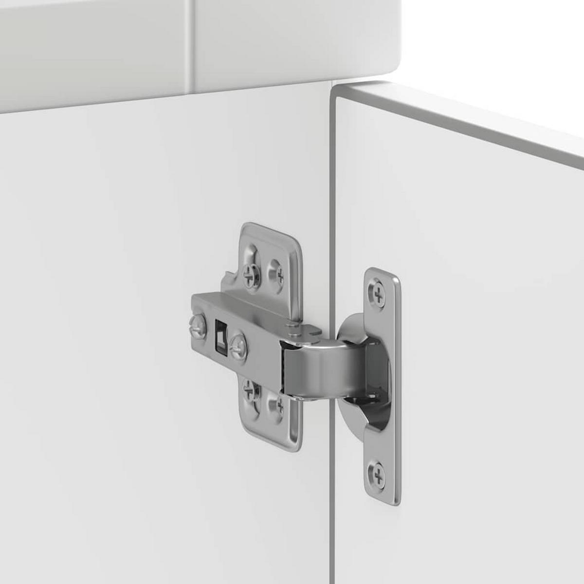 KÜCHENUNTERSCHRANK Porto mit Schublade, Tür 30/46/81,5 cm aus Holzwerkstoff Weiß - Weiß, Holz (30/81.5/46cm) - vidaXL