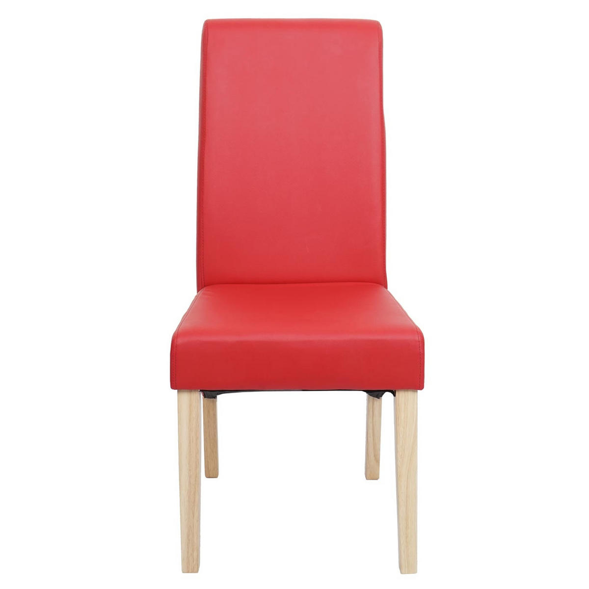 ESSZIMMERSTUHL Rot 2er-Set - Rot, Textil (46/99/50cm) - MCW