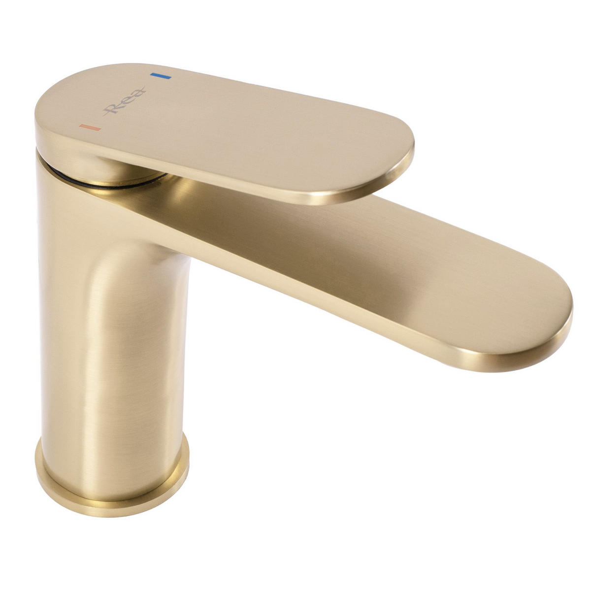 WASCHBECKENARMATUR Rea Marco Brush Goldlow - Goldfarben, Metall (10/15/14.2cm) - REA