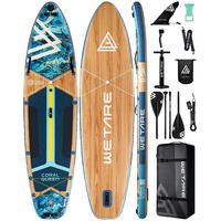 STAND-UP-PADDLE-BOARD 350x89x15cm Blau - Blau, Kunststoff (350/89cm) - Kaket
