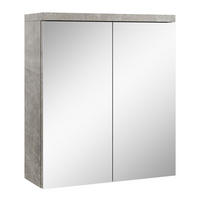 SPIEGELSCHRANK Toledo Beton Grau - 60 x 20 x 60 cm - Grau, Holz (60/60/20cm) - Badplaats