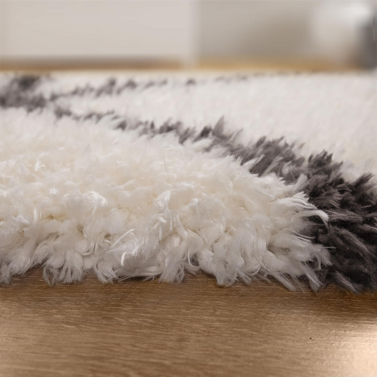HOCHFLORTEPPICH 120/160 cm Maghreb 078 - Creme, Kunststoff (120/160cm) - Paco Home