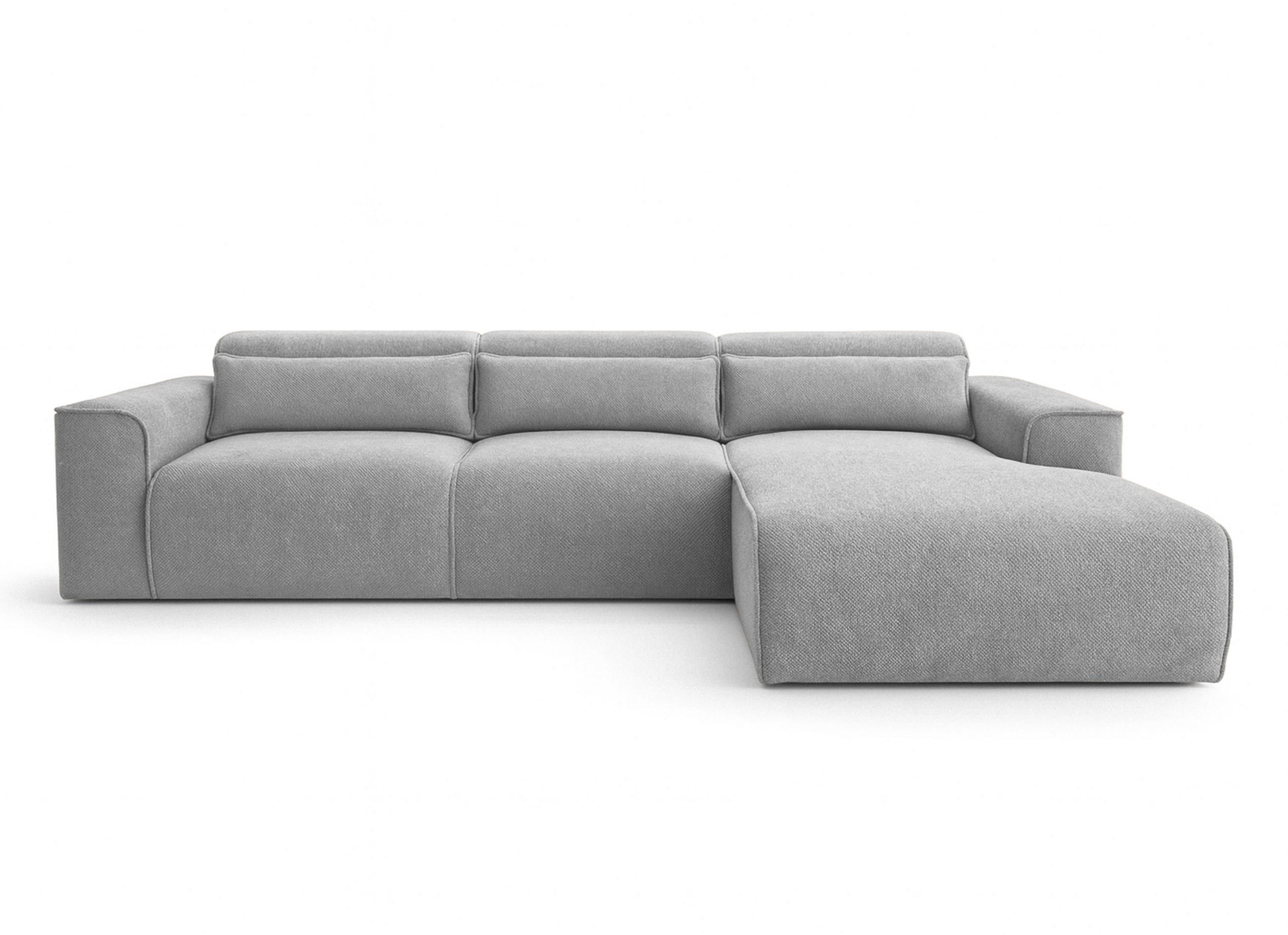 AX Living Ecksofa Hellgrau 310x170 cm