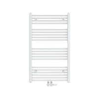 HEIZKÖRPER Handtuchheizkörper wasserführend 100/60/3 cm - Weiß, Metall (60/100/3cm) - EMKE