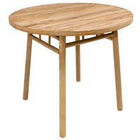 ESSTISCH Runde Braun 90 x 90 x 75.5 (cm) - Braun, Holz (90/90/75.5cm) - Nordlys