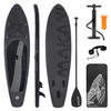 STAND UP PADDLE BOARD Makani Schwarz - Schwarz, Kunststoff (320/80/15cm) - ECD-Germany