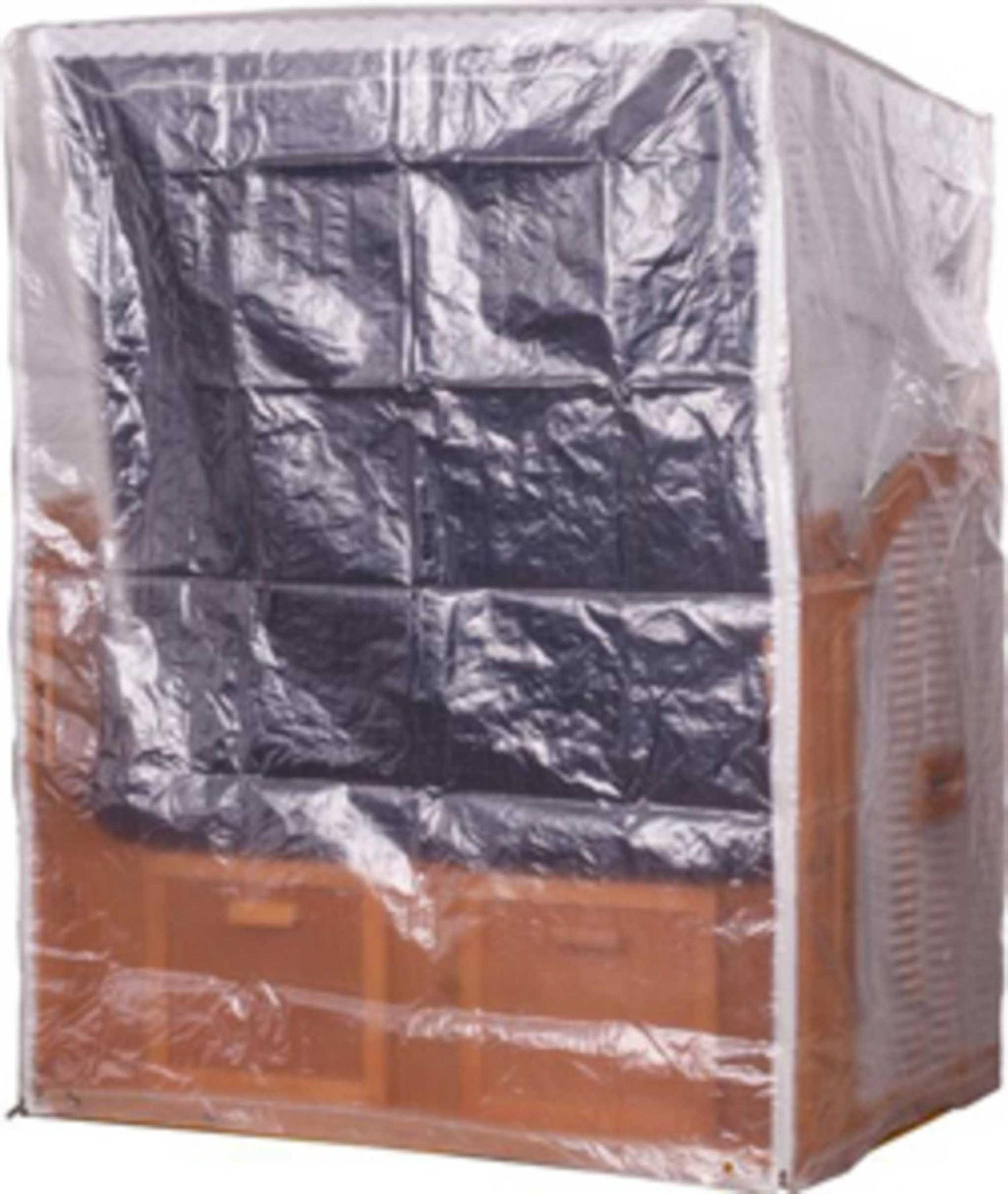 STRANDKORB Schutzhülle Basic PVC - 2-Sitzer - Größe M - transparent - Transparent, Kunststoff (120/155/80cm) - bene living