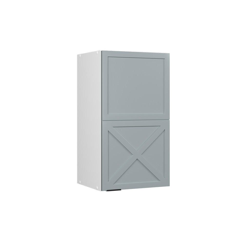 HÄNGESCHRANK Fame-Line Hellblau-grau 40 cm - Blaugrau/Weiß, Holzwerkstoff (40/72/34.1cm) - Vicco