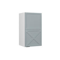 HÄNGESCHRANK Fame-Line Hellblau-grau 40 cm - Blaugrau/Weiß, Holzwerkstoff (40/72/34.1cm) - Vicco