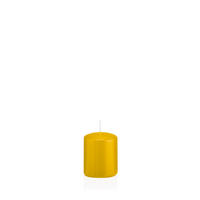 STUMPENKERZEN Dotter Gelb Ø 48 x 60 mm, 24 Stück - Gelb, Paraffin (5/6cm) - Wiedemann Kerzen