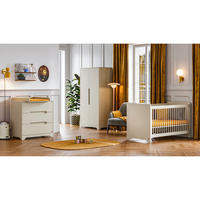 SOBA ZA BEBE 3-dijelniOva Bež - bež, drvni materijal (124.5/86/65cm) - Petits-meubles