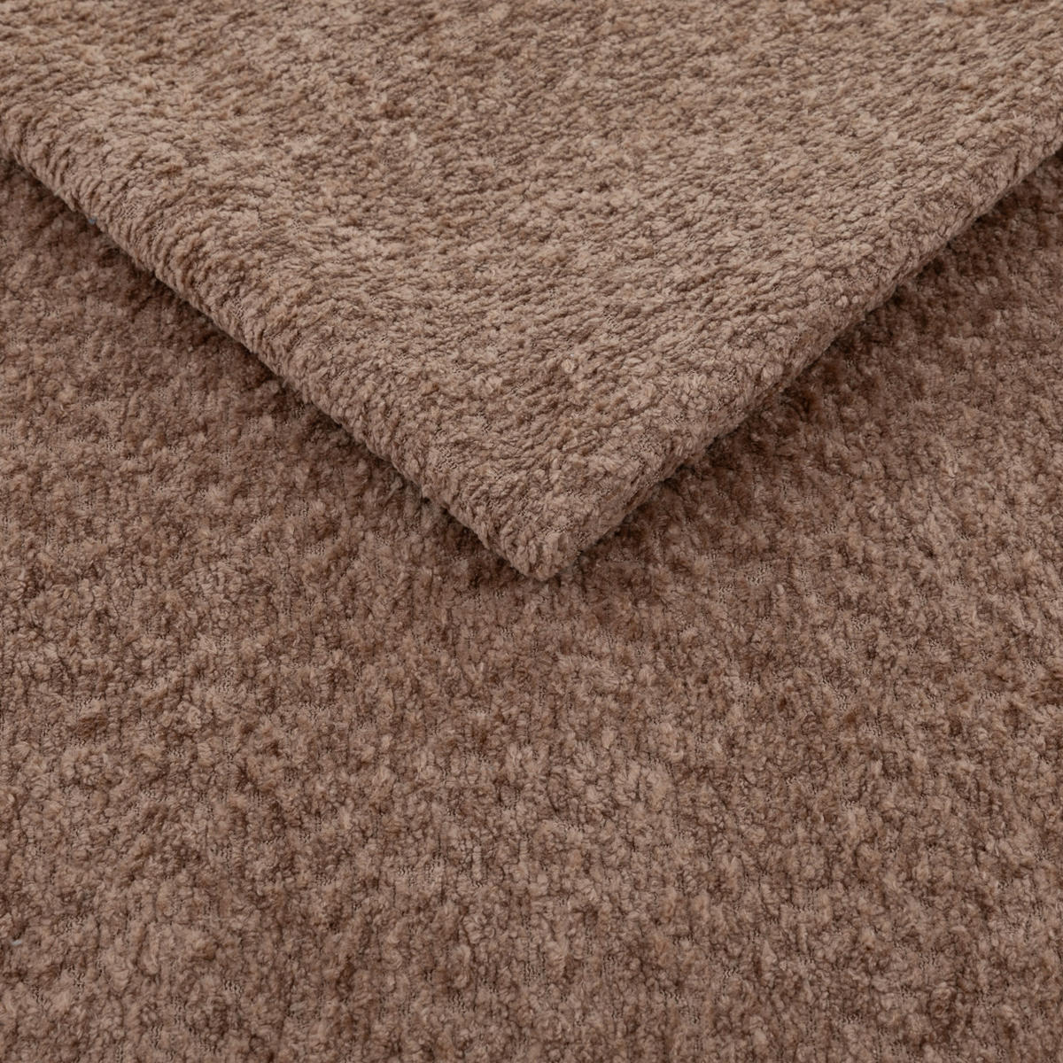 POLSTERBETT LANDARE 140x200 cm Altrosa Bouclé (Stoff Coral) - mit Bettkasten und Lattenrost - Altrosa, Holzwerkstoff/Textil (140/200cm) - Ravio