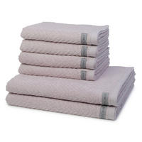FROTTIERSET Smart 6-teilig - Hellgrau, Textil (50/100cm) - Ross