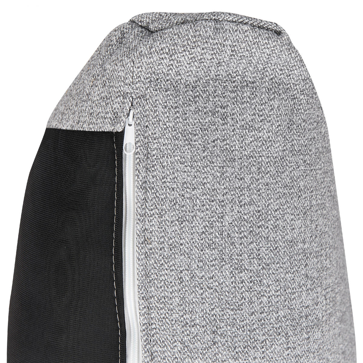 3-SITZER-SOFA Polsterbezug Hellgrau Nivala - Hellgrau, Textil (220/76/84cm) - Beliani