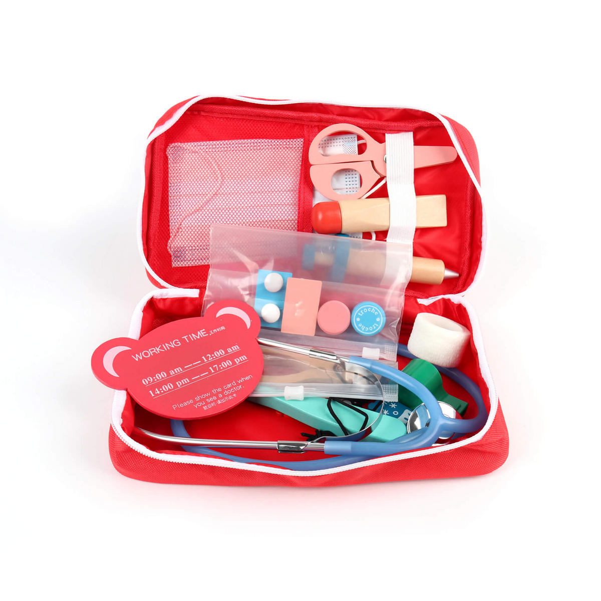 HOLZSPIELZEUG Erste-Hilfe-Kit - Multicolor, Holz (14/8cm)
