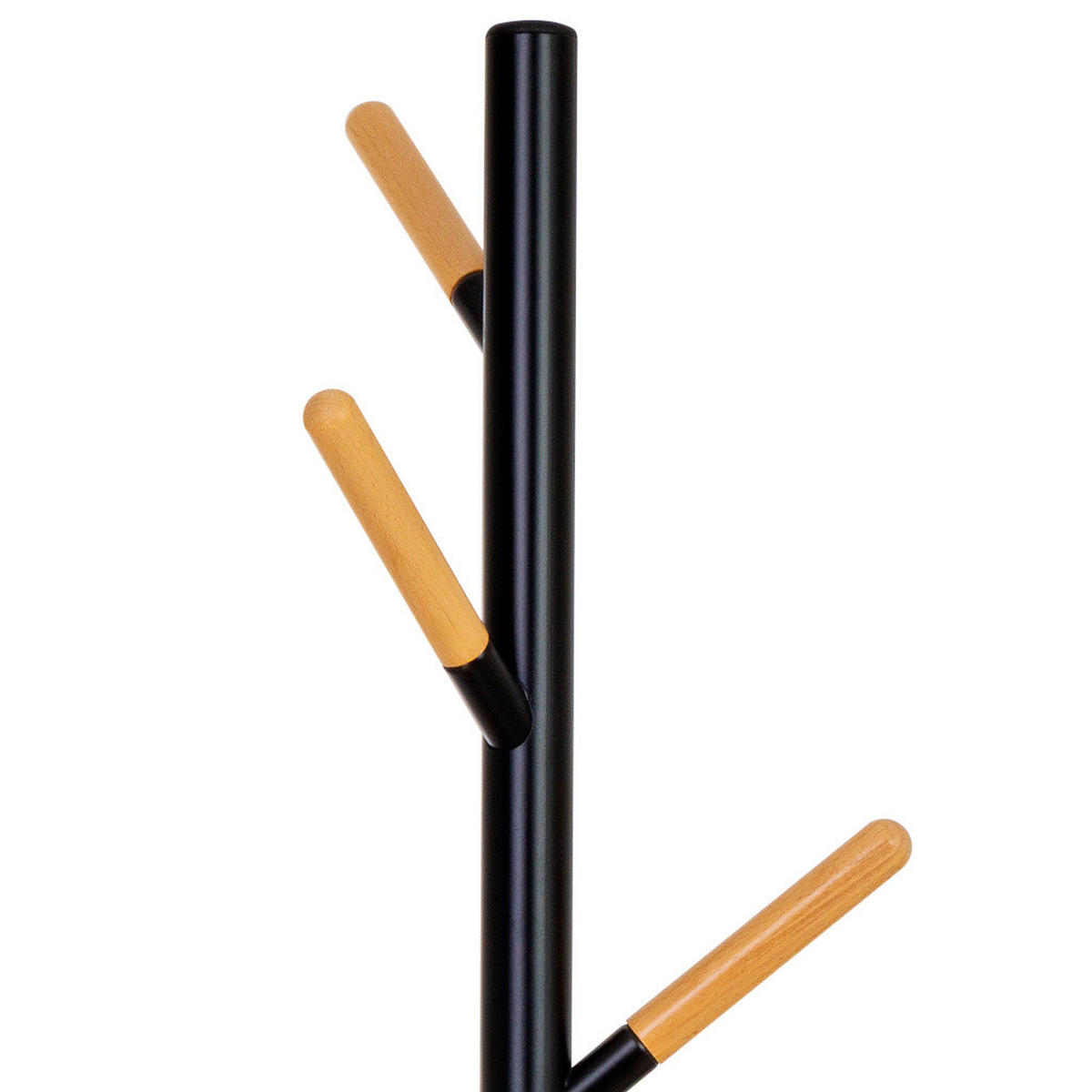 GARDEROBE aus metall - Schwarz, Metall (34/175/34cm) - Wanderlust