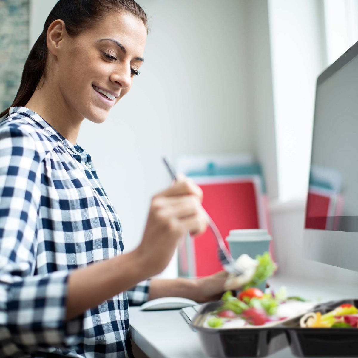 24XPREP boxy - čierna, plast - Relaxdays