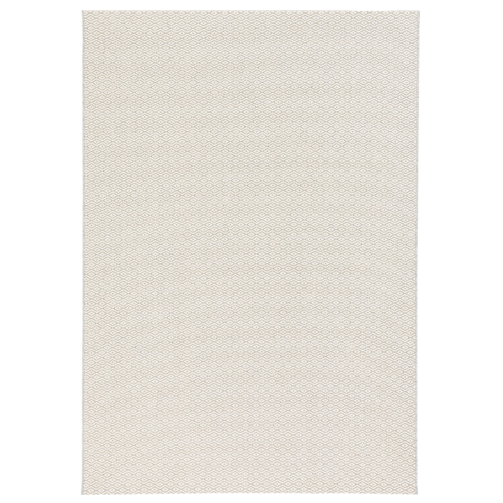 IN- UND OUTDOOR TEPPICH FLACHGEWEBE CARPETTO - Silberfarben/Creme, Textil (200/290cm) - Pergamon