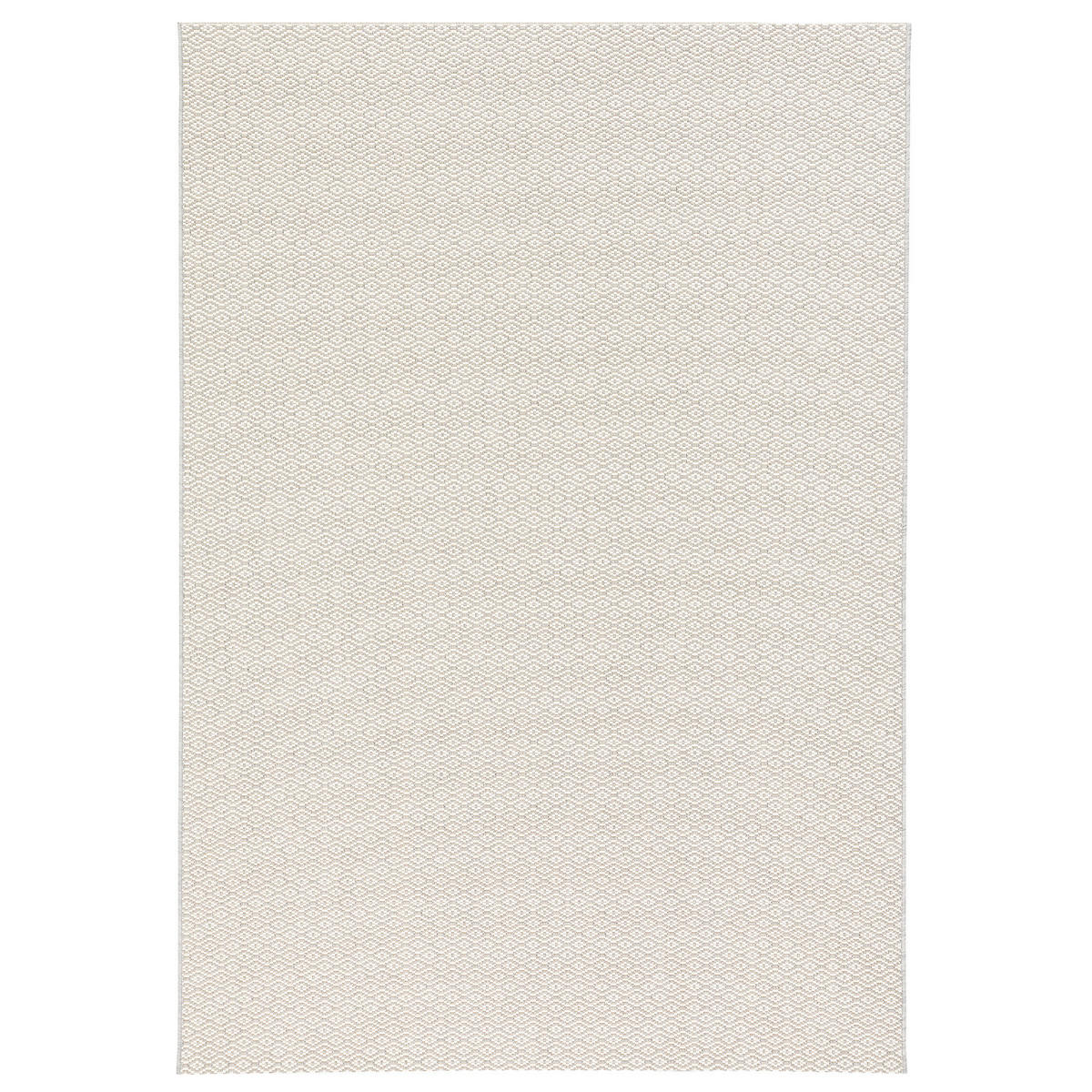 IN- UND OUTDOOR TEPPICH FLACHGEWEBE CARPETTO - Silberfarben/Creme, Textil (200/290cm) - Pergamon