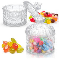 BONBONGLAS 2-teiliges Set Glas Transparent 300ml - Transparent, Glas (5/5/5cm)