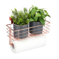 EINHÄNGEKORB - Kupferfarben, Metall (31/18/17cm) - Relaxdays