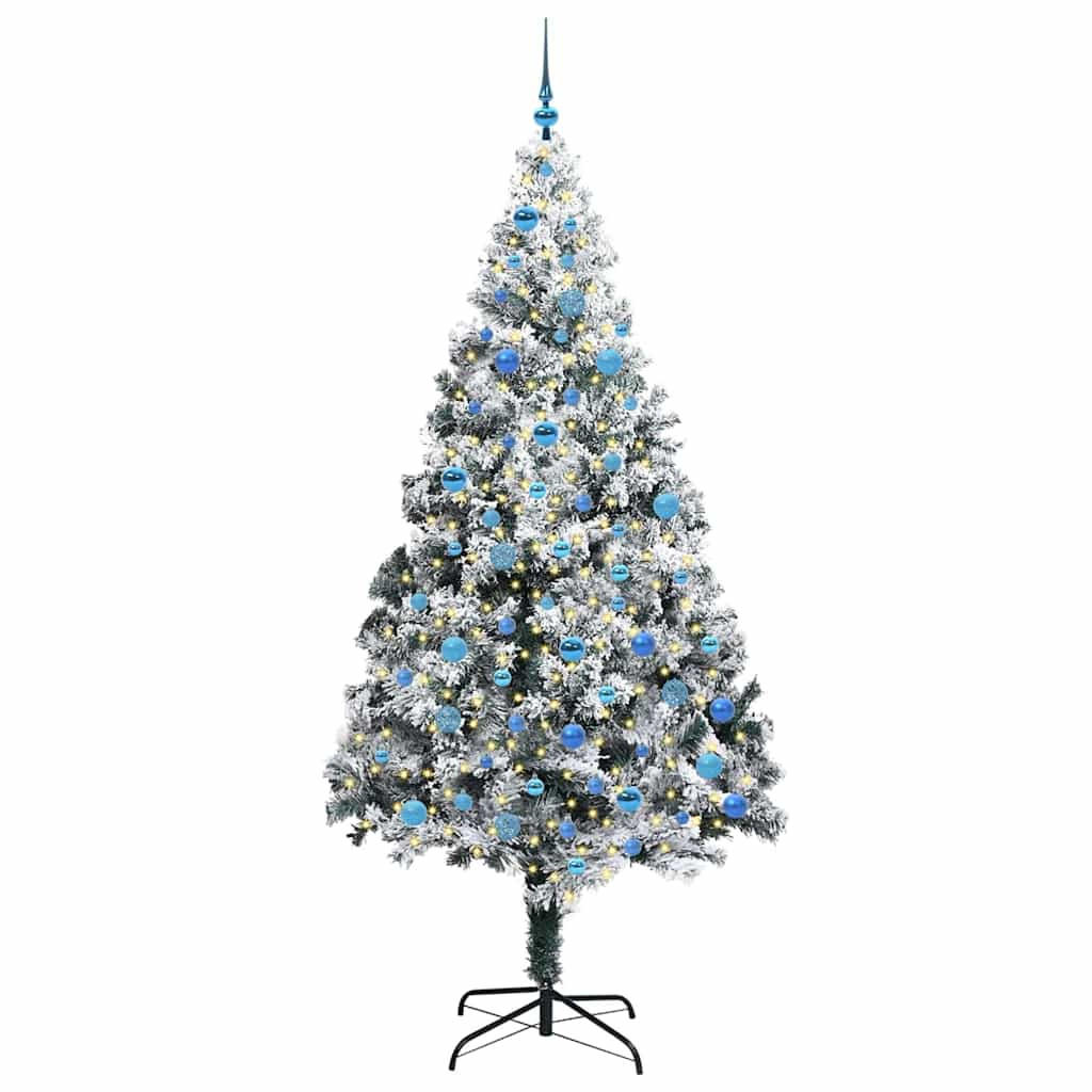 vidaXL Weihnachtsbaum Weiß 240 cm