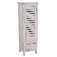 KOMMODE SCHRANK Weiß - Weiß, Holz (30/91/25cm) - MCW