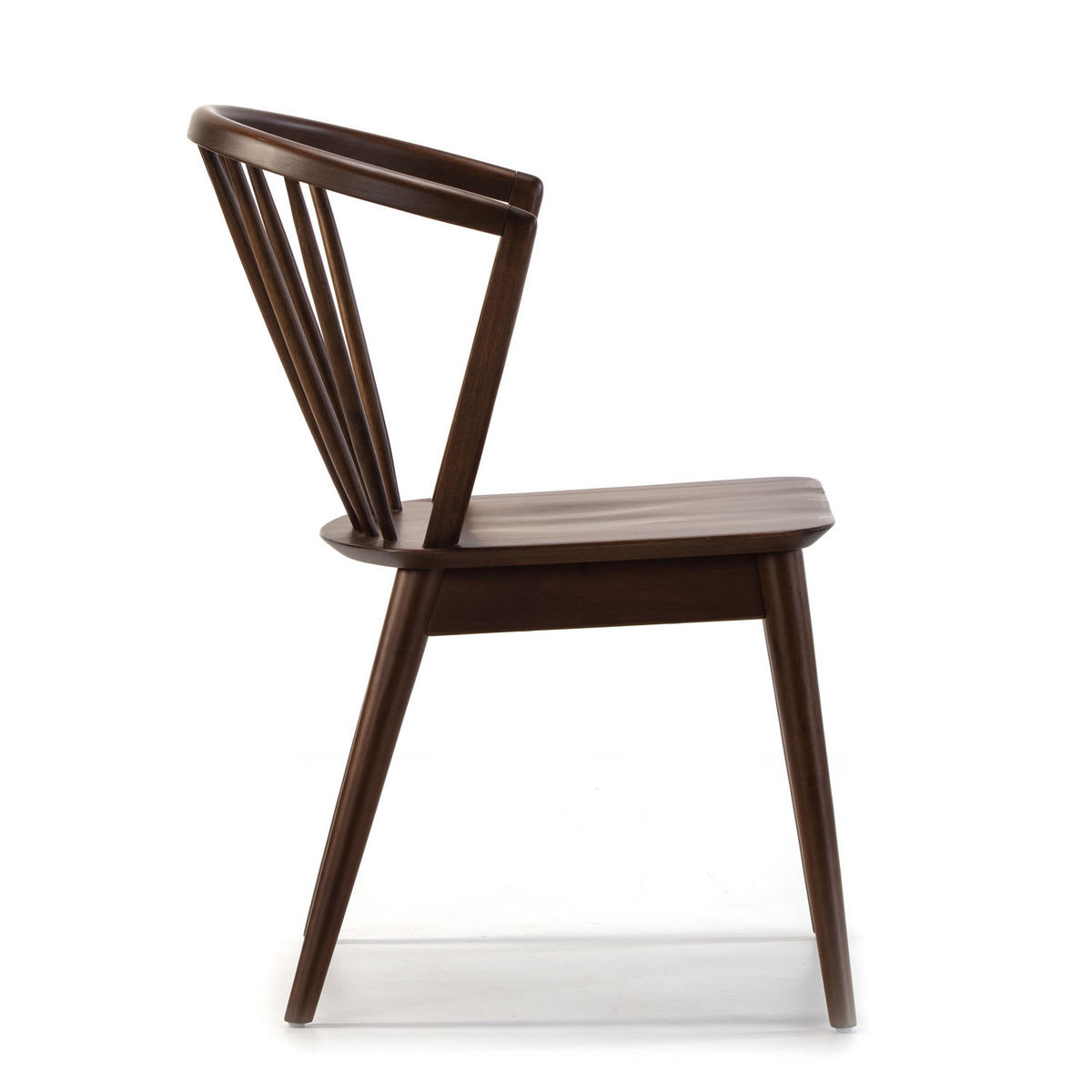STUHL 2er-Set Mura Nussbaum Farbe - Walnussfarben, Holz (58/84/55cm) - VS Venta-stock