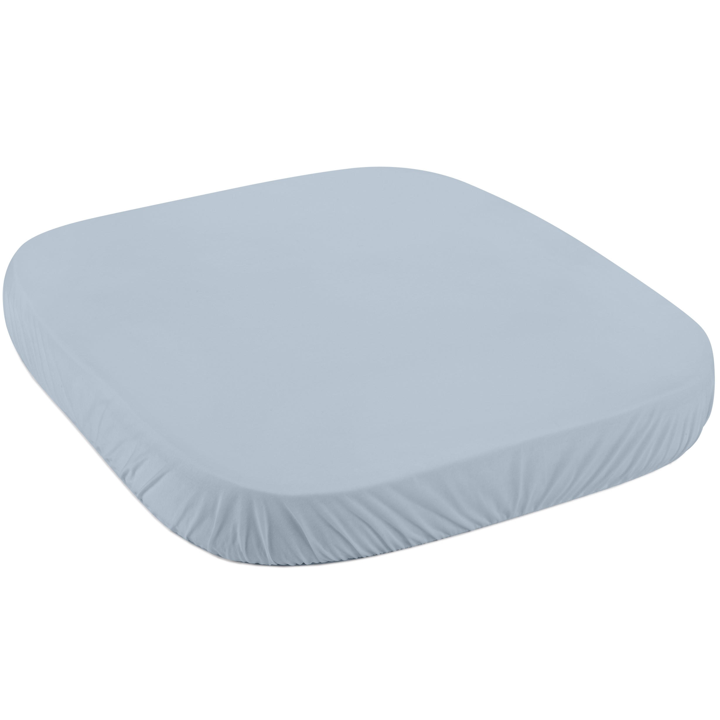 CEARȘAF cu elastic pentru bebe 7in1 - albastru, material textil (73/73cm) - waldin