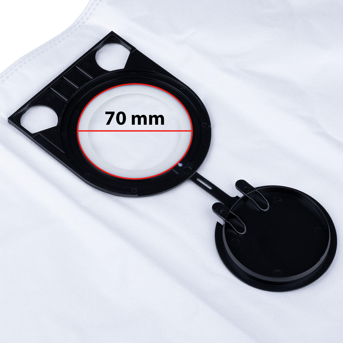 STAUBSAUGERBEUTEL Universal 12er-Set, Mikrofaser, 41 x 62 cm, synthetisch, Folienverpackt - Multicolor, Kunststoff/Metall (30/11/32cm)