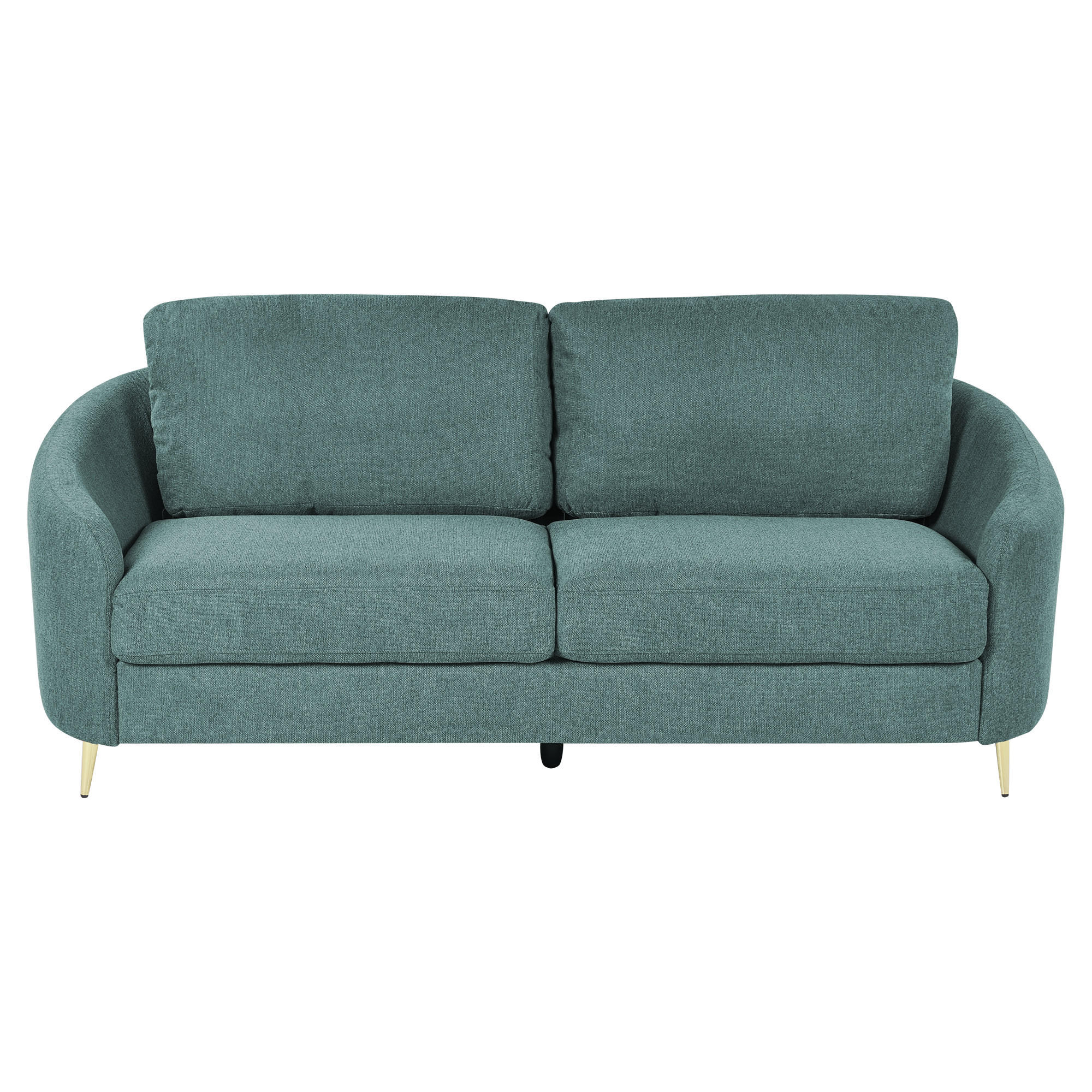 3-SITZER-SOFA Polsterbezug Mintgrün Trosa - Mintgrün, Textil (203/88/86cm) - Beliani