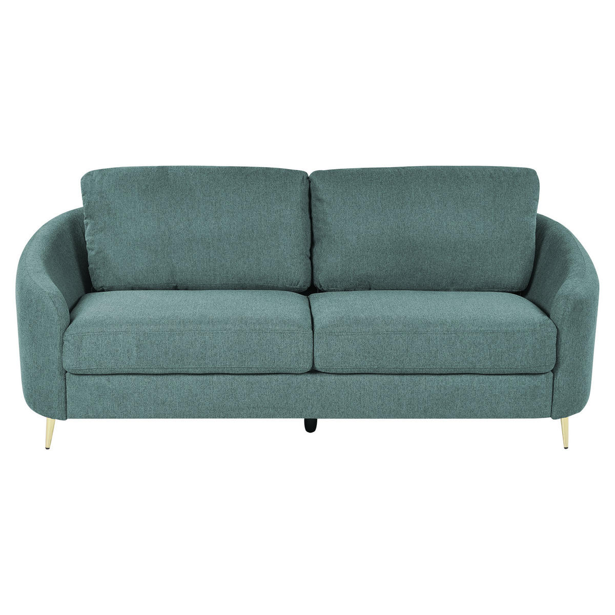 3-SITZER-SOFA Polsterbezug Mintgrün Trosa - Mintgrün, Textil (203/88/86cm) - Beliani
