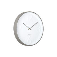 WANDUHR Ayuno Ø40 cm - Grau, Kunststoff (40/5/40cm) - Karlsson