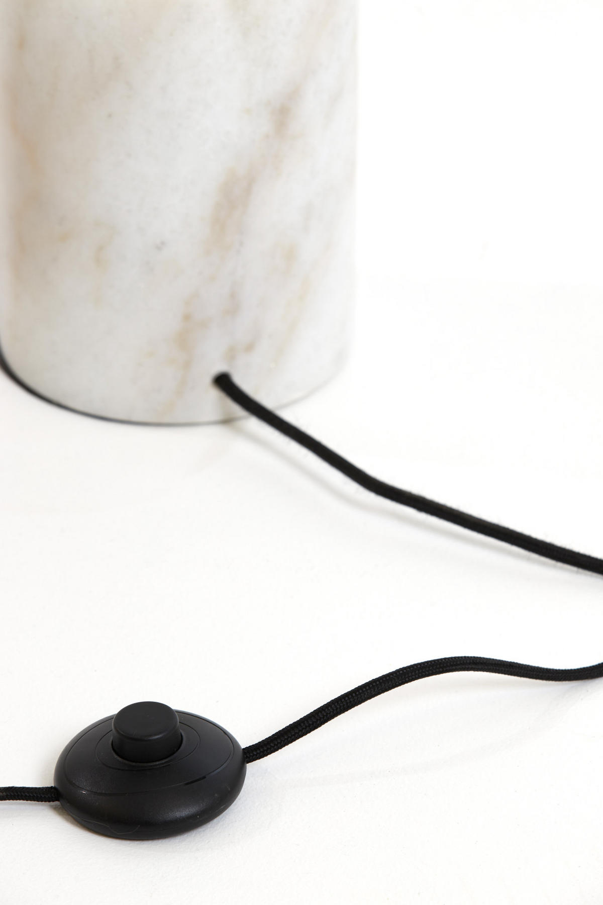 STEHLEUCHTE Medina Weiß Ø25/156 cm - Weiß, Glas (25/25/156cm) - Light & Living