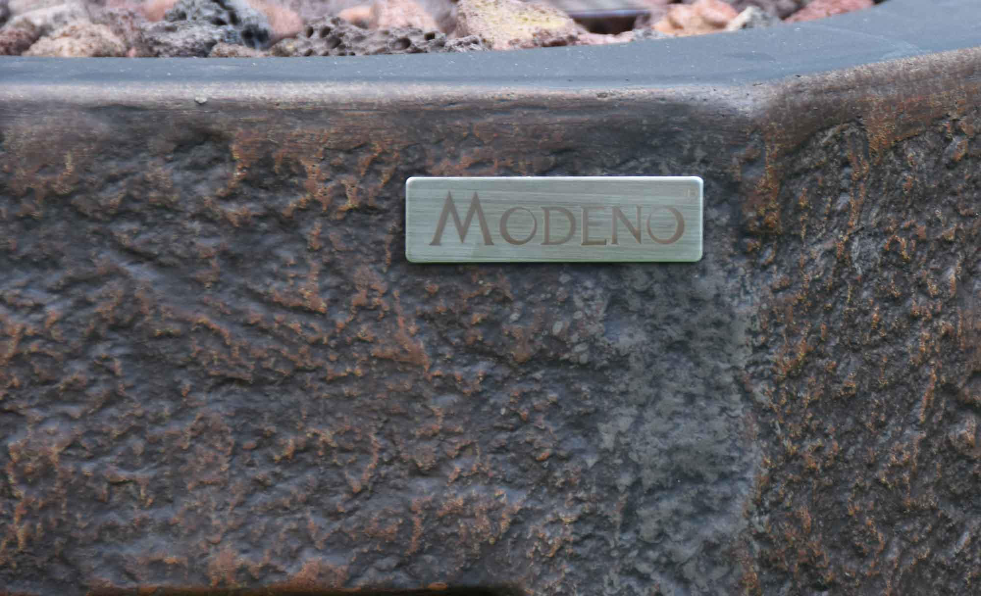 FEUERSTELLE Tambora in Basalt-Optik aus Faserbeton - Dunkelgrau, Stein (57/78/57cm) - Elementi