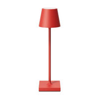 AKKULEUCHTE Nuindie pocket Feuerrot - Rot, Metall (2.9/2.9/21cm) - Sigor