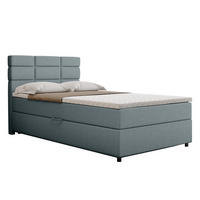 BOXBETT Reve 120 x 200 cm mit Bettkasten und Lattenrost ohne matratze - hellblau - Hellblau, Holz (120/200cm) - Homesy