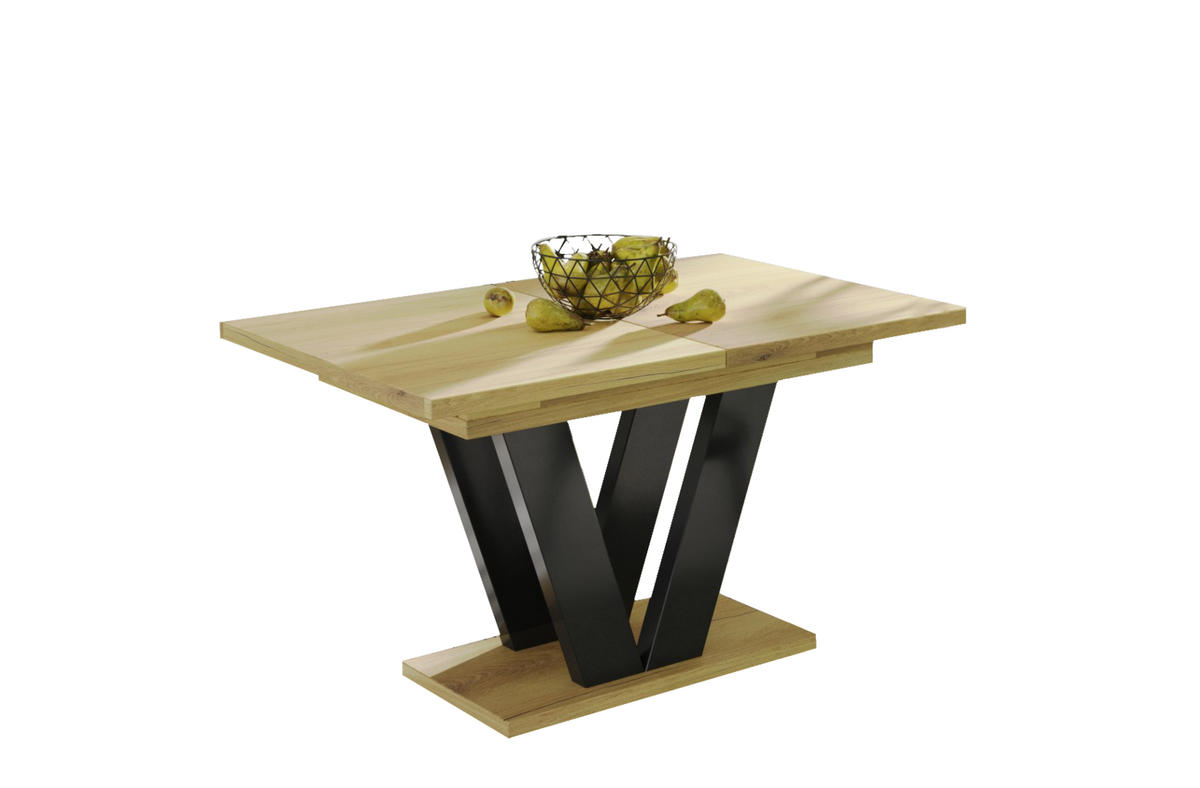 ESSTISCH Lara ausziehbar bis 210 cm - Eichefarben, Holzwerkstoff (130/80/80cm) - Endo-Moebel