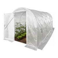 GEWÄCHSHAUSFOLIE mimosa weiss - Weiß, Kunststoff (85/170/85cm) - Habitat Garten