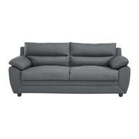 SOFA ohne Schlafmöglichkeit - 3 Personen - Stoff - Anthrazitgrau - - Anthrazit, Textil (201/88/82cm) - Vente-Unique
