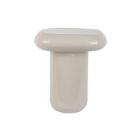 BEISTELLTISCH Roca Grau 40/40/45 cm - Grau, Metall (40/40/45cm) - Leitmotiv