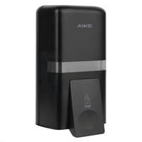 SEIFENSPENDER Wandmontage Ohne Bohren 800ML Schwarz - Schwarz, Kunststoff (8/23/12cm)