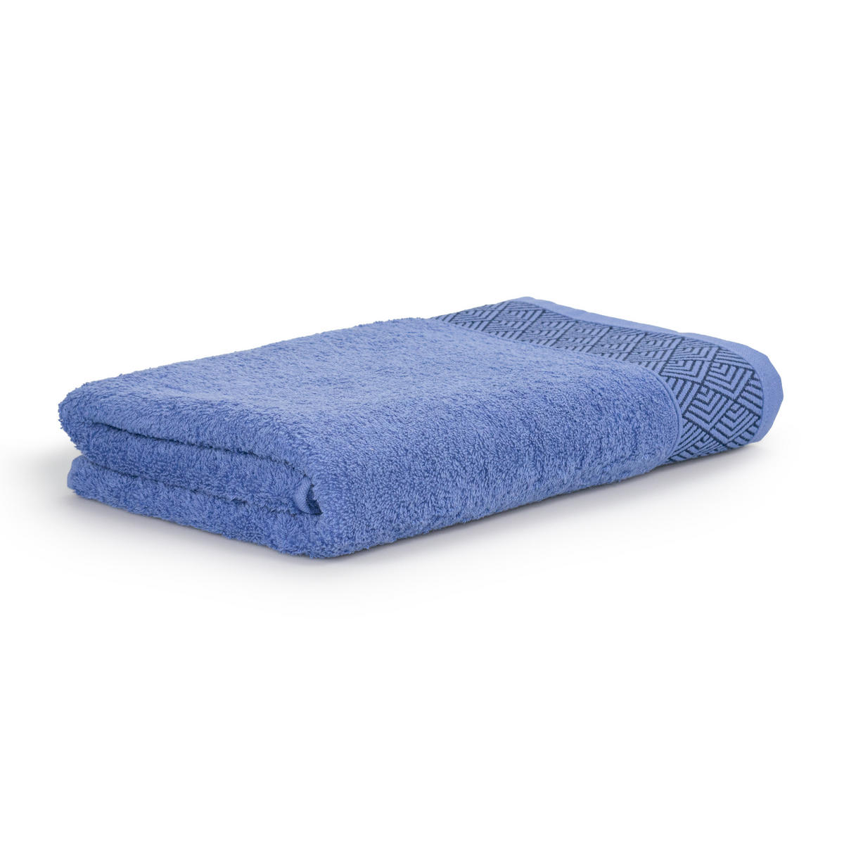 DUSCHTUCH GEOMETRY - Blau, Textil (67/140cm) - Möve for Frottana