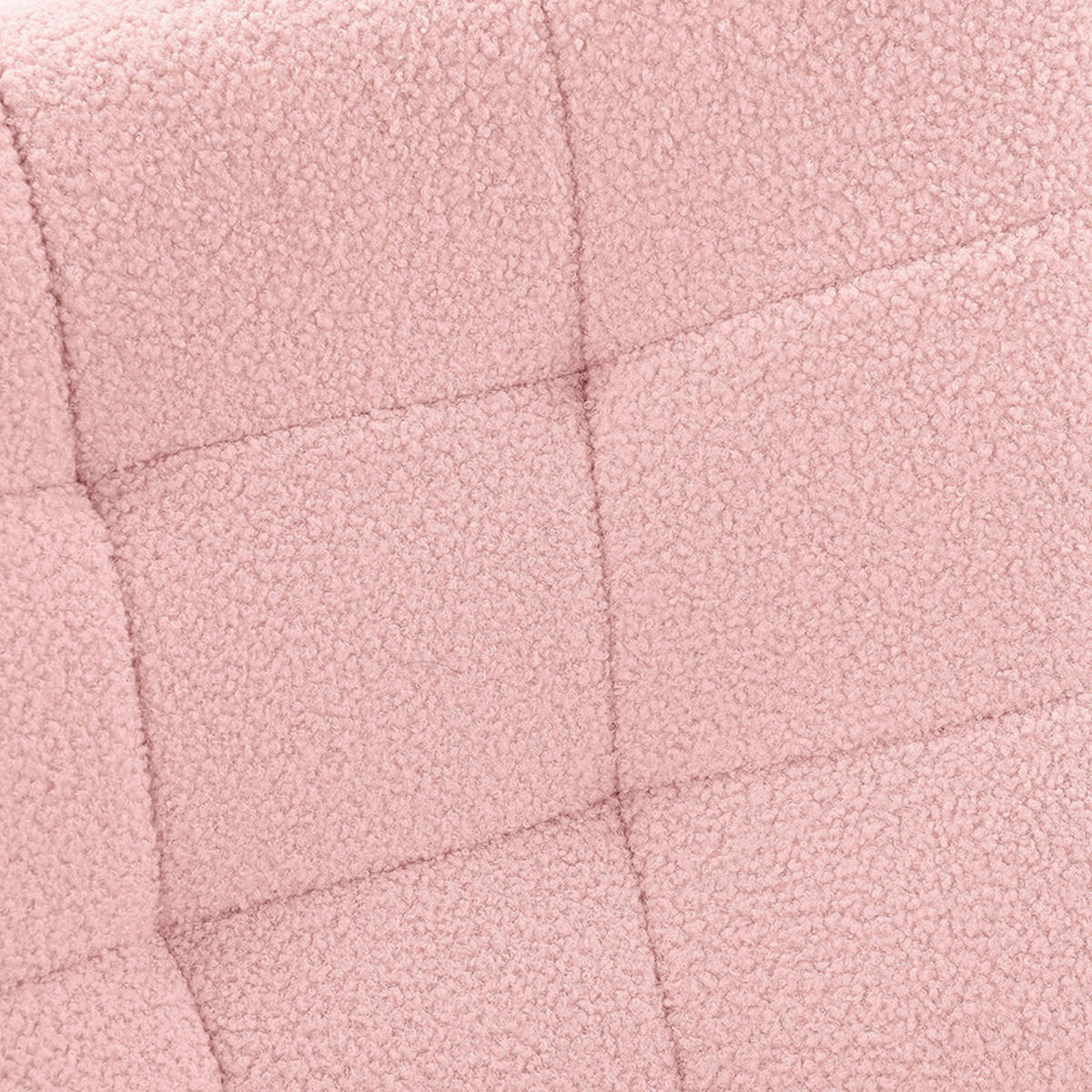 SCHAUKELSTUHL mit Rückenlehne, gepolsterter Schaukelstuhl für Wohnzimmer, Schlafzimmer, Balkon, Relaxsessel, Rosa - Pink, Textil (68/92/75cm) - WoodenAura
