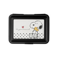 BROTDOSE The Peanuts Snoopy Herzensmensch Schwarz 17,5 x 12,8 x 6,9 cm - Schwarz, Kunststoff (17.5/6.9/12.8cm) - United Labels
