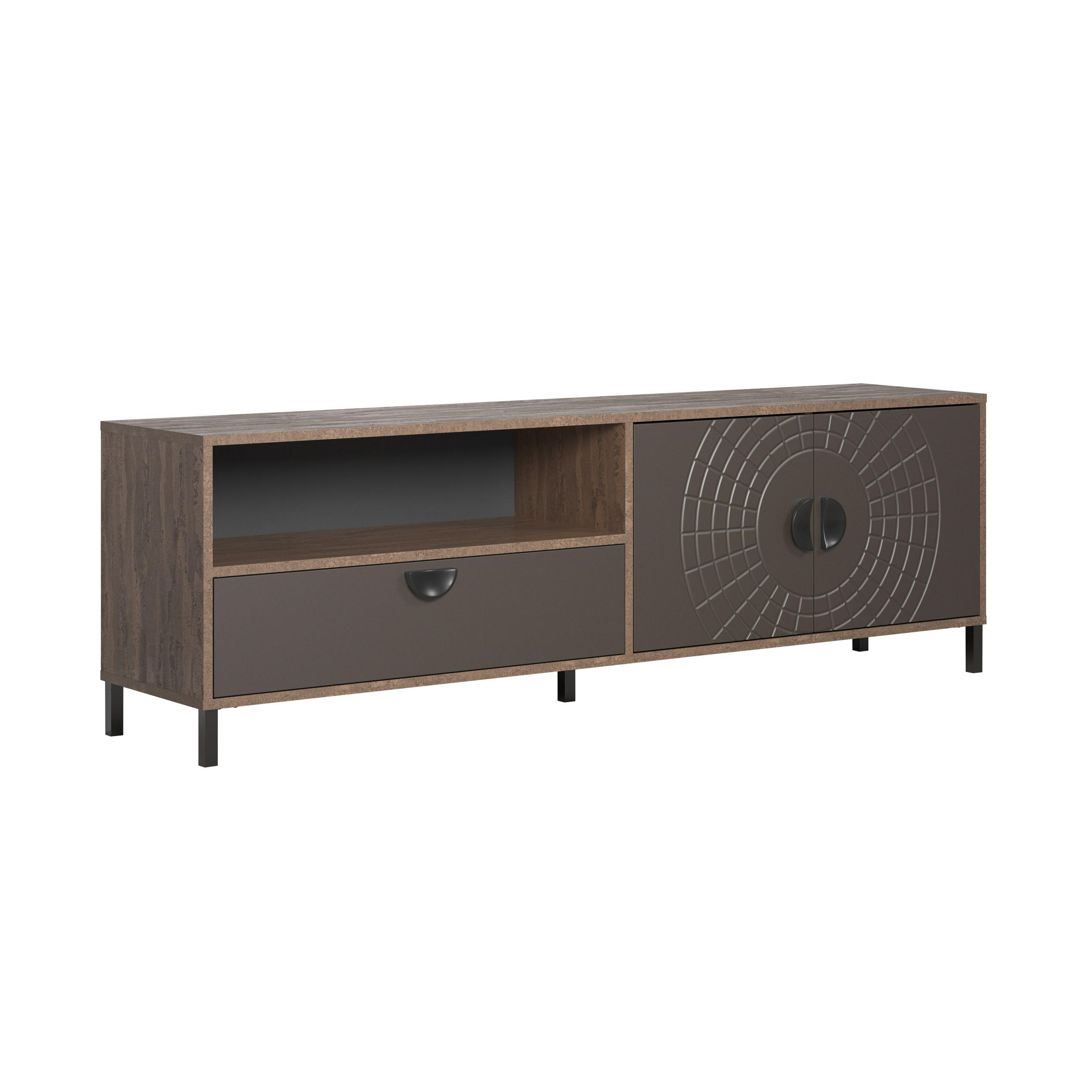 XXXLutz Tv-Lowboard Braun 183x55x40 cm