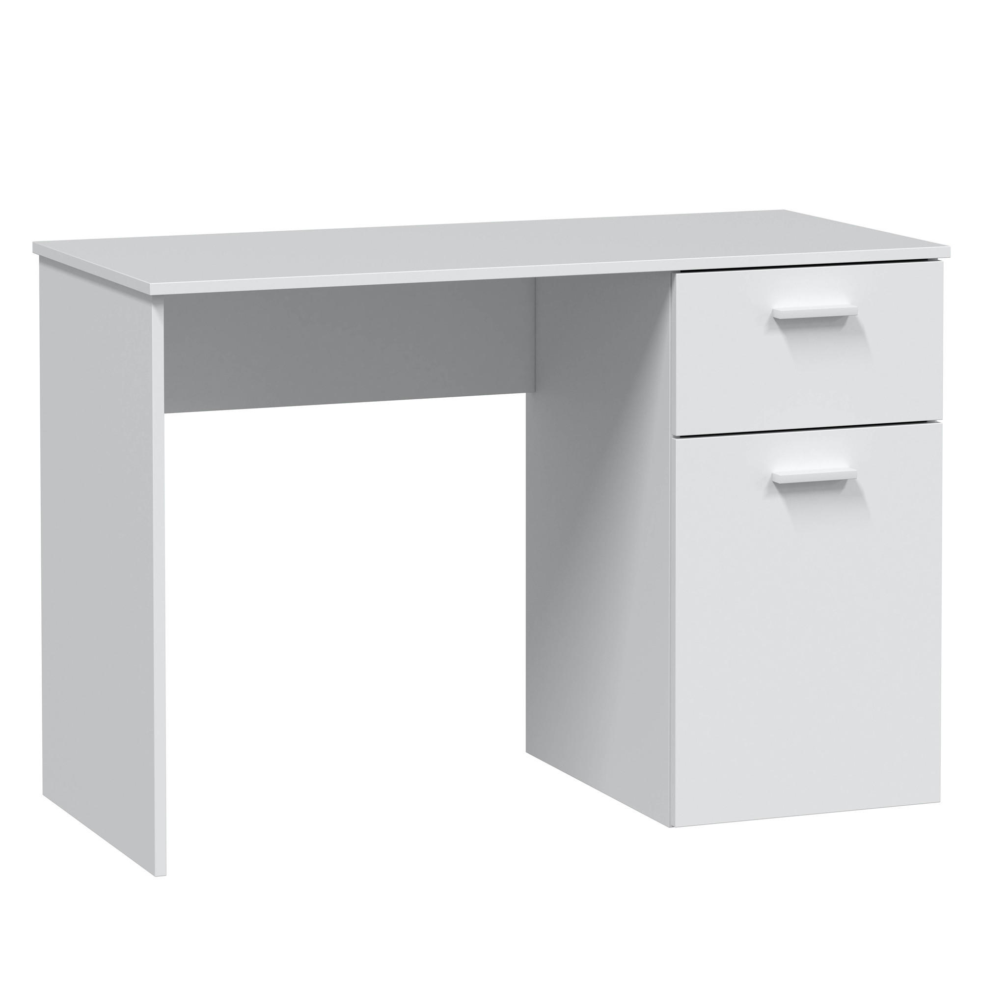 SCHREIBTISCH 108/50/73 Huelva weiß - Weiß, Holzwerkstoff (50/108/73cm) - VS Venta-stock