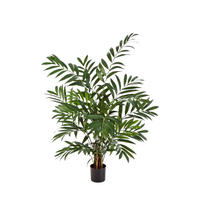 KUNSTBAUM Künstliche Bergpalme - Chantal 110 cm - Grün, Kunststoff (110cm) - aplanta