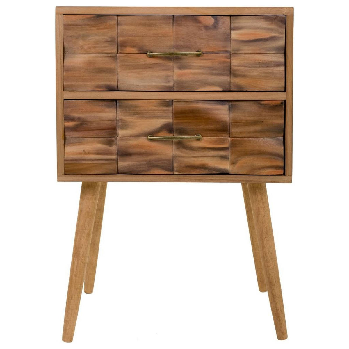NACHTTISCH aus Holz, braun, 50x38x73cm - Braun, Holz (50/38/73cm) - Wanderlust