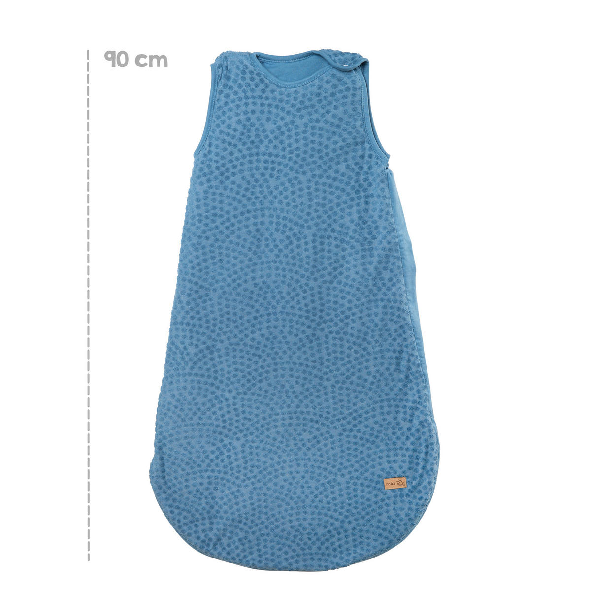 BABYSCHLAFSACK 90 cm Seashells indigo - Blau, Textil (50/90cm) - Roba
